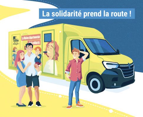 Mobibus, la Maison départementale de la Solidarité itinérante !