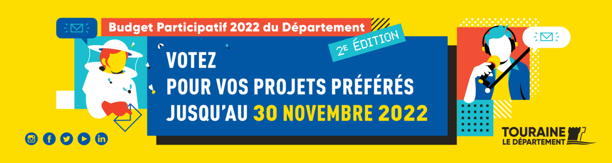 Budget Participatif 2022 - Touraine le Département